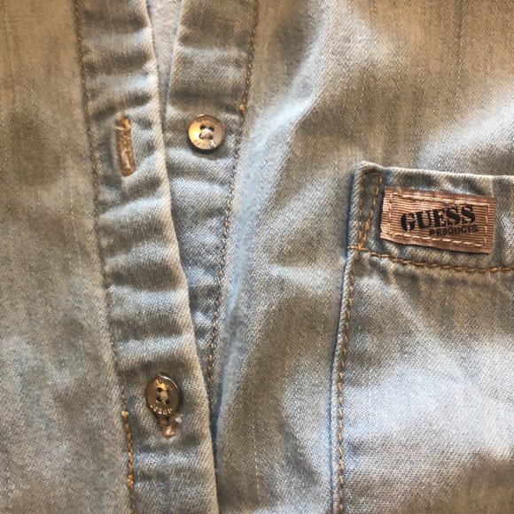 Long sleeve Guess denim shirt - Picture 4 of 4
